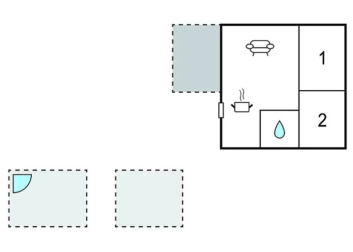 2 Bedroom Beautiful In 펜션 *